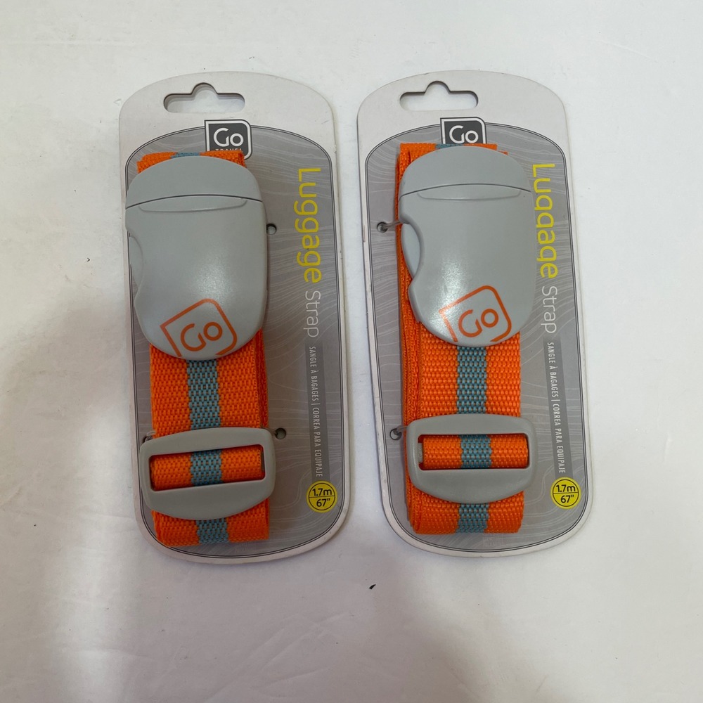 NEW WITH TAGS TWO GO TRAVEL LUGGAGE IDENTITY STRAPS